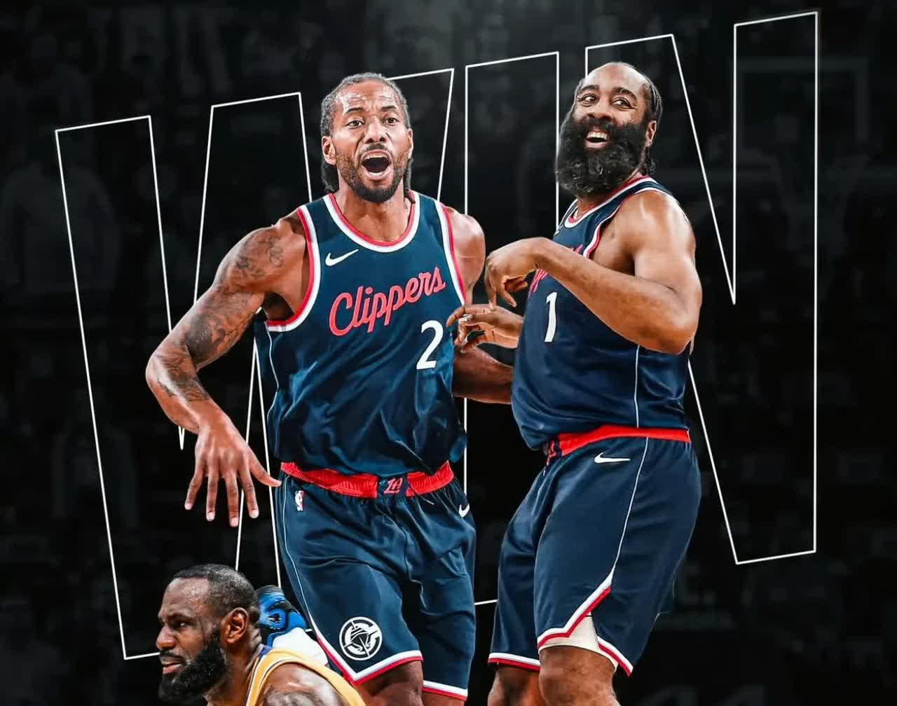 关于快船全队合力战胜湖人，豪取胜利保持不败的信息