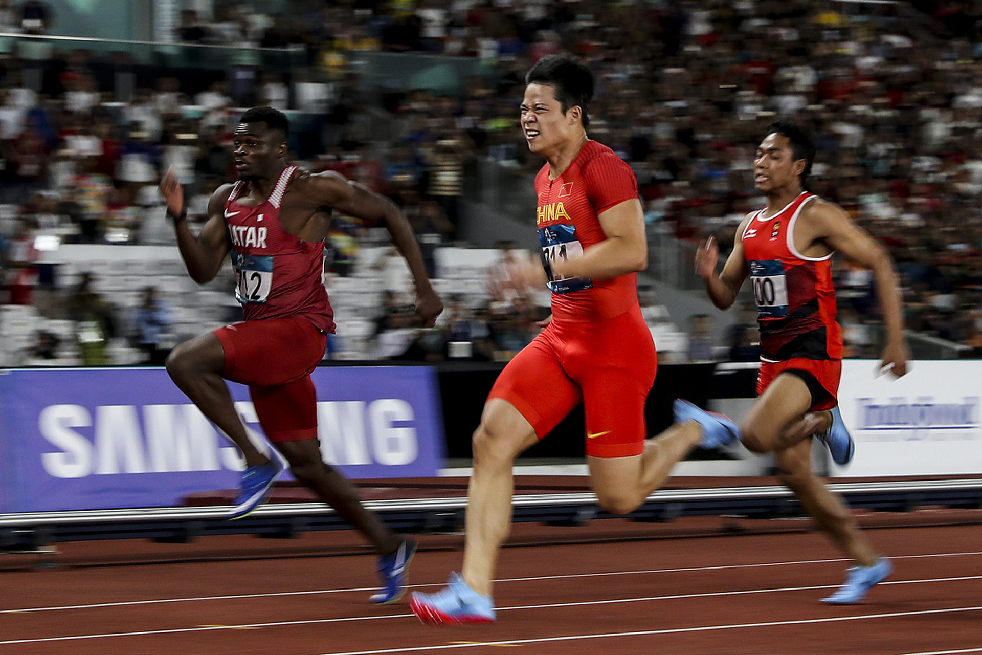 意大利田径选手一击晋级，晋级决赛