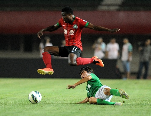 广东日之泉胜河南建业，临场变阵取得突破的简单介绍