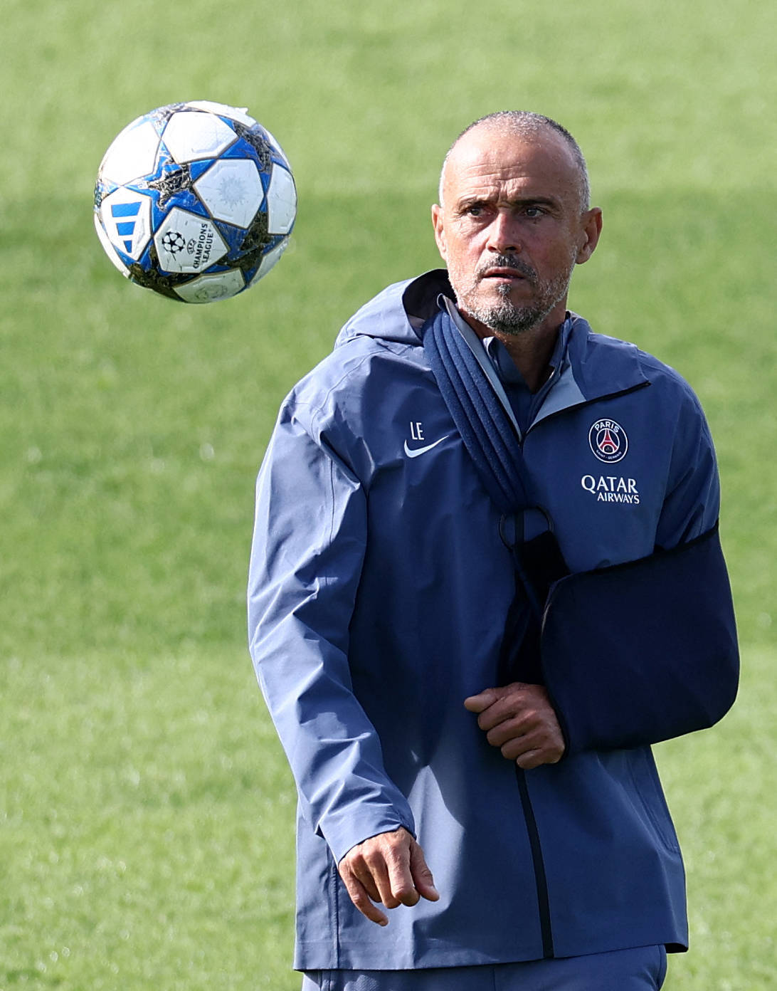 巴黎圣日耳曼备战欧战,球迷期待 巴黎圣日耳曼备战欧战,球迷期待